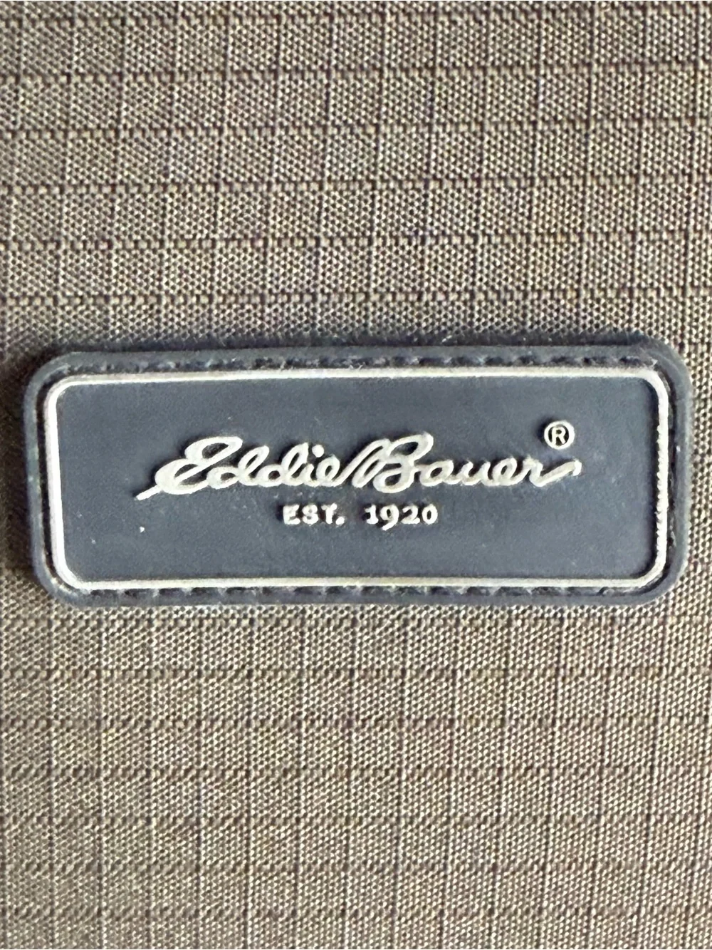 Eddie Bauer Brown Soft-Sided Carry-On Upright